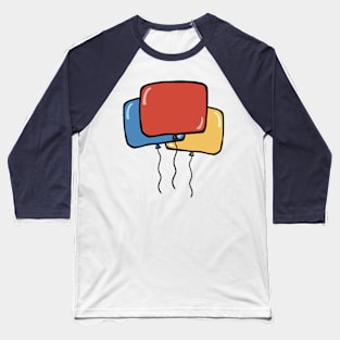 Square unique balloon Baseball T-Shirt